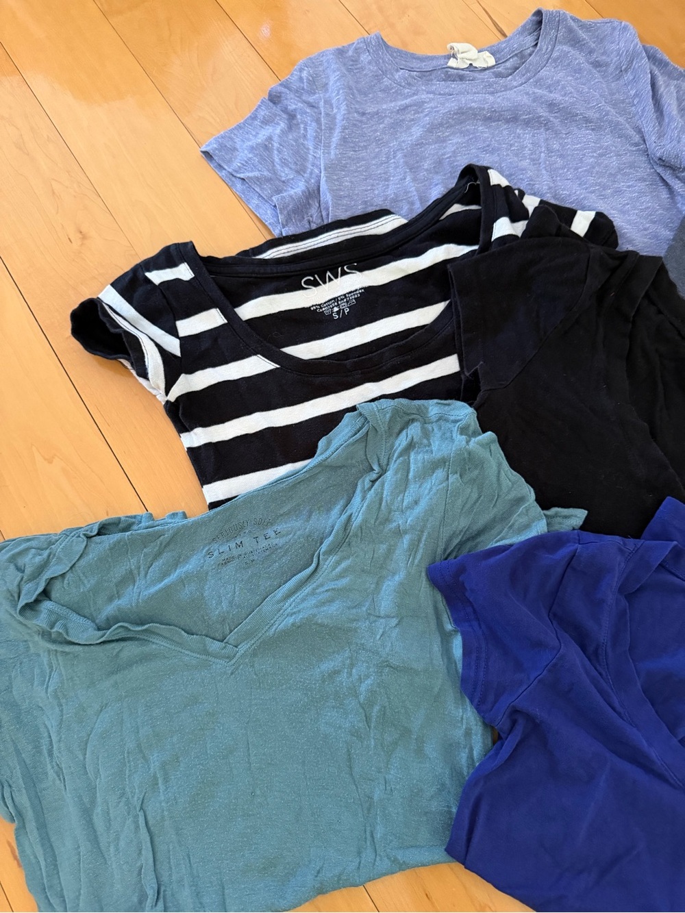 Garage, SWS, bluenotes Y2K short-Sleeve Tees set of 7 - Picture 2 of 3